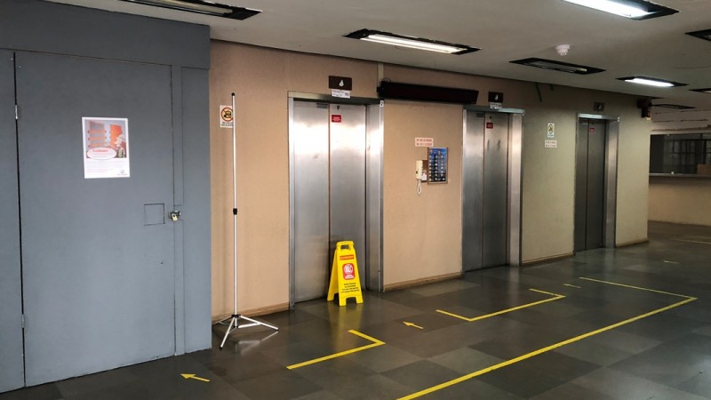 Governo do Estado investe na modernização dos elevadores do CAFF