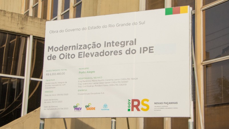 Imagem de Placa de Obra
