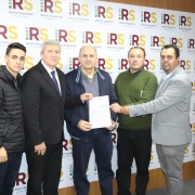Assinatura dos convênios ocorreu entre o secretário Volnei Minozzo e os prefeitos municipais (41)