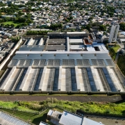 Na foto vê-se a imagem área da CPPA.